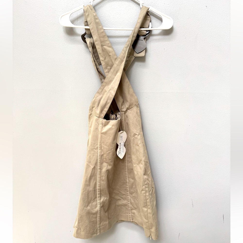 Sinead O’Dwyer SSENSE Taupe Minidress in Size 6 - Picture 8 of 8